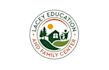 design leaf center modern nature inspired hub education logo