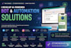 build an ai powered chatbot and automation solution