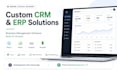 build custom CRM, erp, and business management software