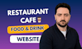 design cafe, bakery, pub, restaurant website