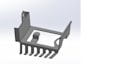 design sheet metal brackets and flat patterns for laser cutting