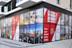 design window graphics, premium storefront decal, retail shop window signage
