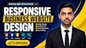 build a modern responsive business website