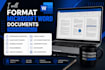 format microsoft word documents professionally