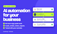 automate your business workflows with n8n, make or zapier and ai