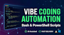 write custom bash and powershell scripts for automation