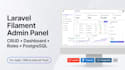 build a laravel filament admin panel