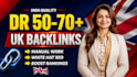 provide high quality da dr uk seo backlinks