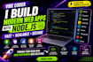 build modern web app with with node js and react