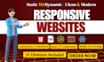 build a responsive frontend website
