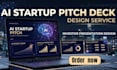 create ai startup presentation, fundraising pitch deck in powerpoint