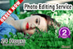 for your photoshop services