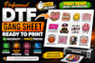 create print ready dtf gang sheets with fast delivery