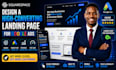 design high converting squarespace landing page google ads