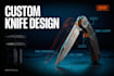 design knife cad product knife folding kitchen knife 3d model for manufacturing