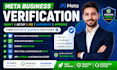 do meta business verification verify business manager whatsapp API setup domain