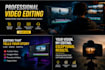 do professional video editing