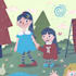 create whimsical childrens book illustrations