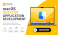 create a professional macos desktop app, clean ui,  bug fixing, reactjs, windows