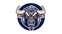 do amazing bull head logo with free source file