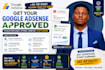 get google adsense approval, fix rejection, optimize website, monetization fast