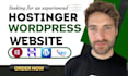 design hostinger wordpress website redesign hostinger to wordpress website