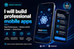 create a modern mobile app UI using react native