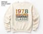 create a vintage retro sweatshirt design for your brand