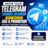 boost your telegram ads, telegram channel, telegram subscribers