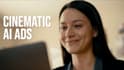 create a cinematic ai video ad for your startup