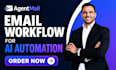 build agentmail  email workflow for al automation