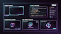create a professional twitch overlay stream package