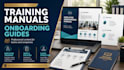 create professional training manuals and onboarding guides
