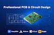 design circuit schematic and pcb layout in easyeda, altium, eagle, and kicad