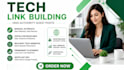 do tech link building with high authority guest posts