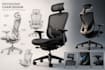 create an innovative ergonomic chair design with 3d modeling