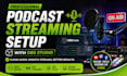 setup your podcast streaming with obs studio professionally