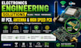 provide electronics engineering design, rf pcb, antenna and high speed pcb