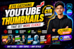 design youtube thumbnails for any niche