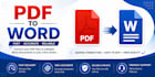 convert PDF to word or editable documents