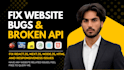 fix bugs in reactjs, nextjs, nodejs and broken apis