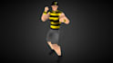make retro ps1 style, ps2, lowpoly model, animation in psx style, retro nintendo