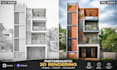 create photorealistic architectural exterior and interior renderings
