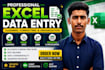 data entry, data cleaning, data formatting, data splitting, data marge