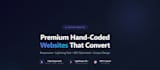 create a custom coded website from scratch
