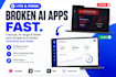 fix and finish your lovable, bolt, base44 or ai built app