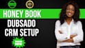 setup dabsado honeybook, basecamp, 17hats