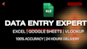 do excel data entry with vlookup dropdown formula