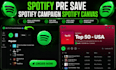 do spotify pitch, spotify pre save, pre save campaign, spotify canvas