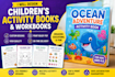 design a custom children activity book printable PDF